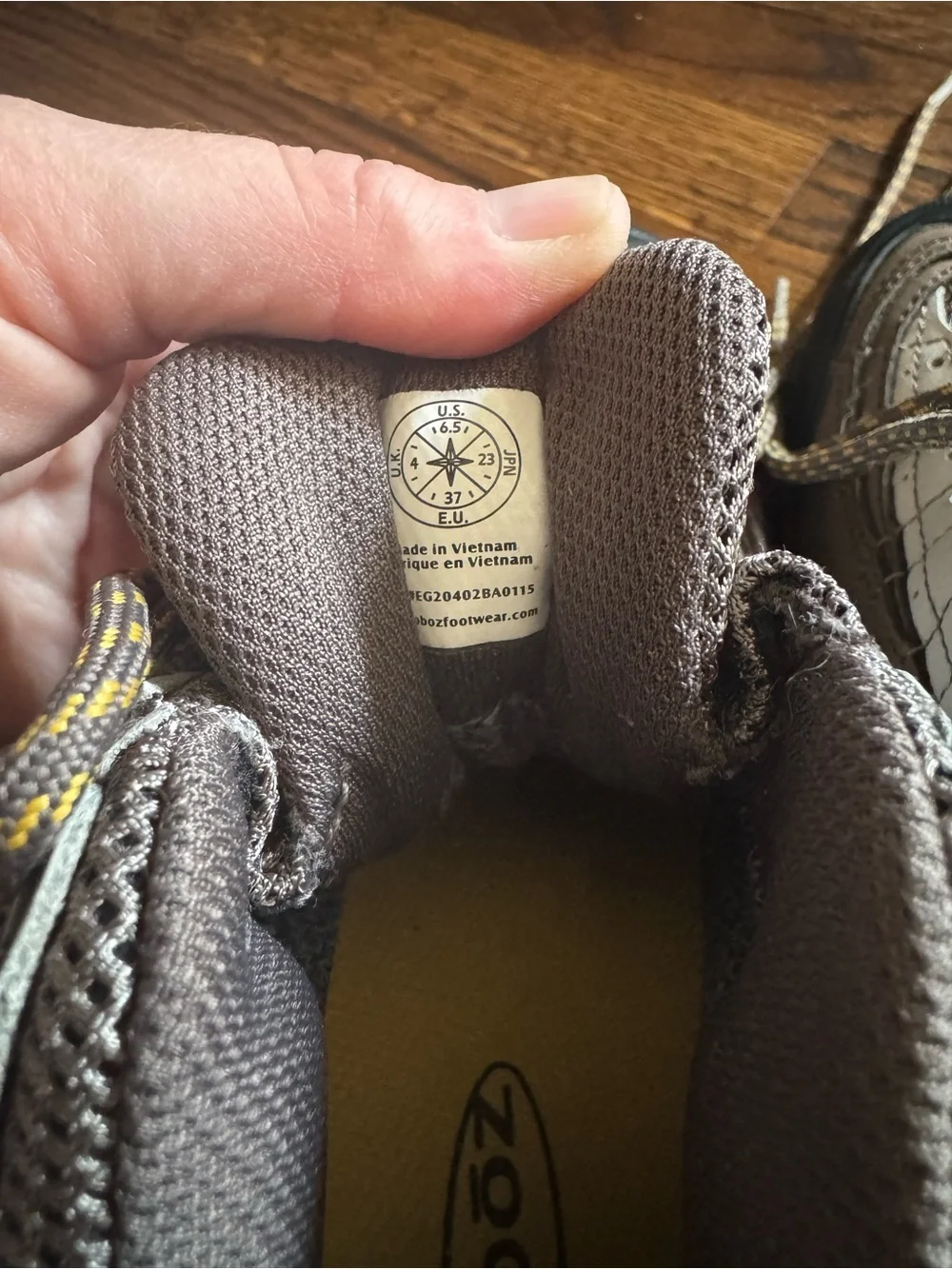 Oboz Women's Brown Hiking Combat Boots - Picture 9 of 9